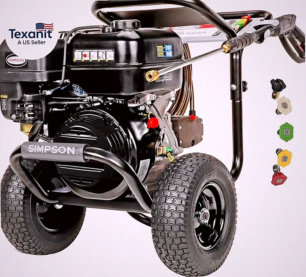 Simpson 4400 PSI Gas Pressure Washer, 4.0 GPM Commercial Power Washer, Cold Wate