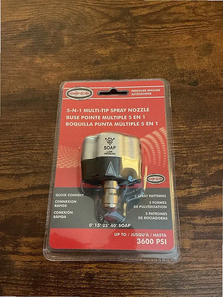 pressure washer multi head