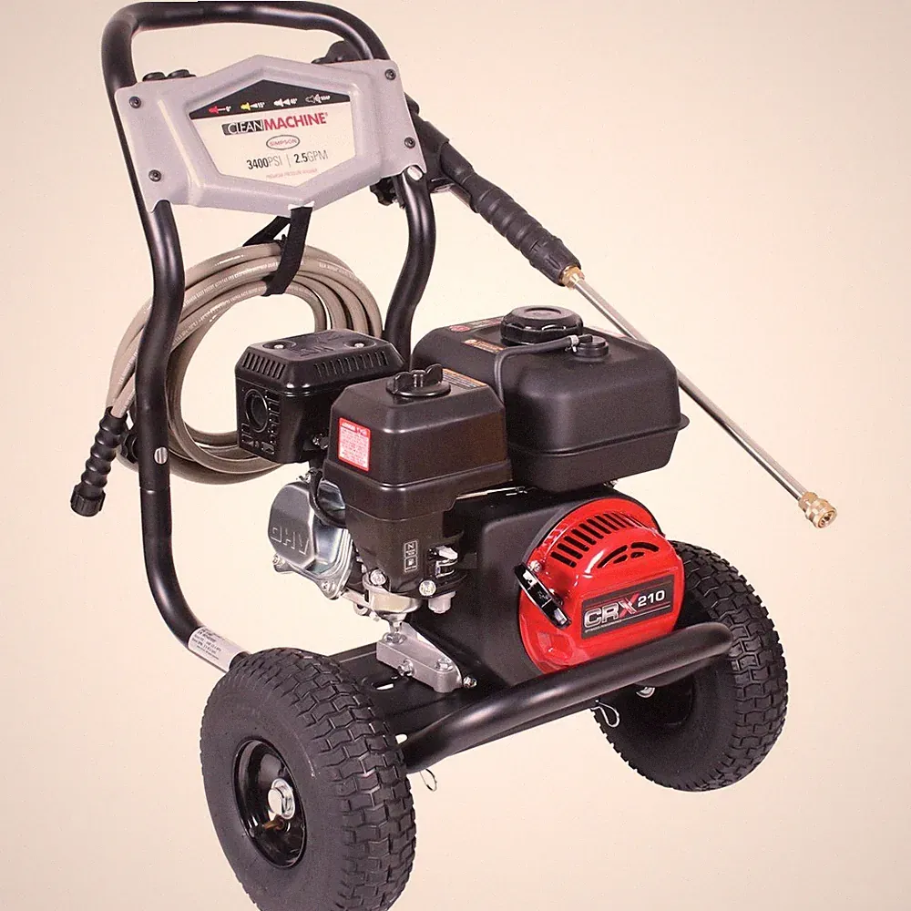 Simpson 61083 Clean Machine 3400 PSI 2.5 GPM Cold Water Gas Pressure Washer New