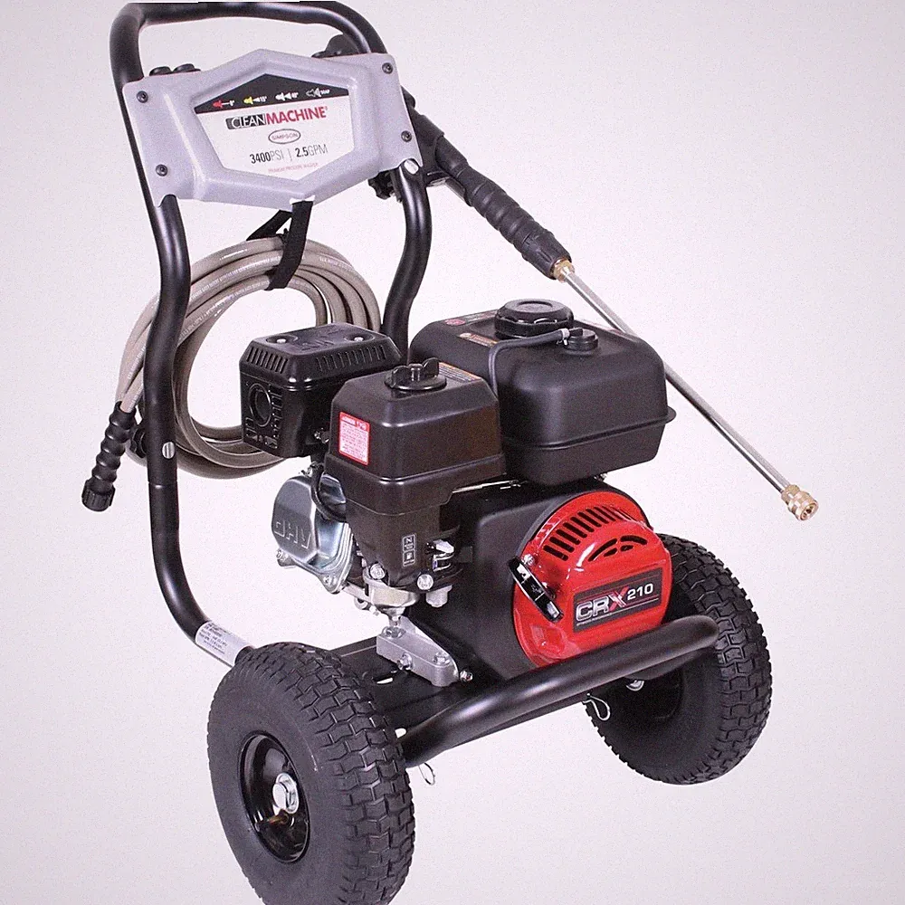 Simpson 61248 Clean Machine 3400 PSI 2.5 GPM Cold Water Gas Pressure Washer New
