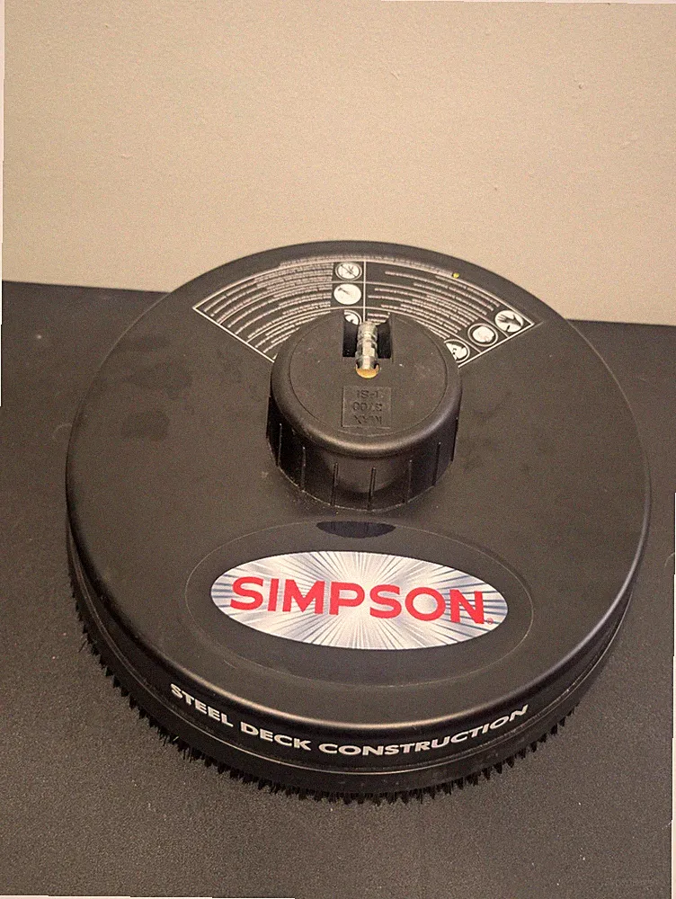 simpson pressure washer surface cleaner