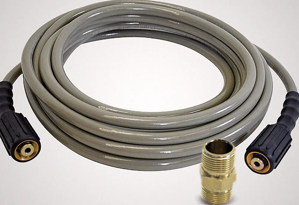 Simpson Cleaning 40224 Morflex Series 3300 PSI Pressure Washer Hose, 1/4" by 25'