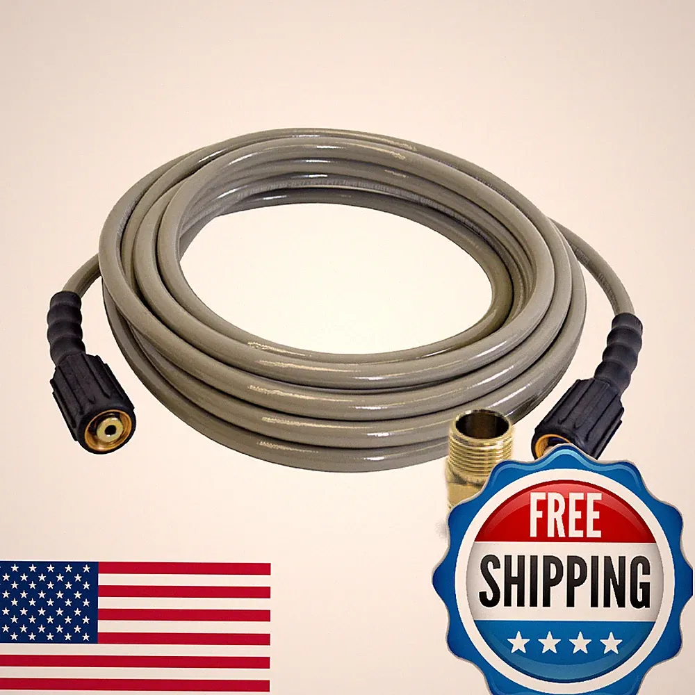 Simpson Cleaning 40225 Morflex Series 3700 PSI Pressure Washer Hose, Cold Water
