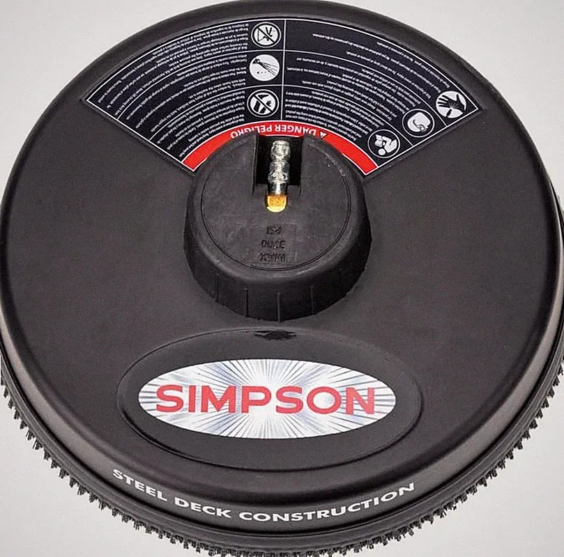 Simpson Cleaning 80165 Universal 15" Steel Pressure Washer Surface Cleaner for C