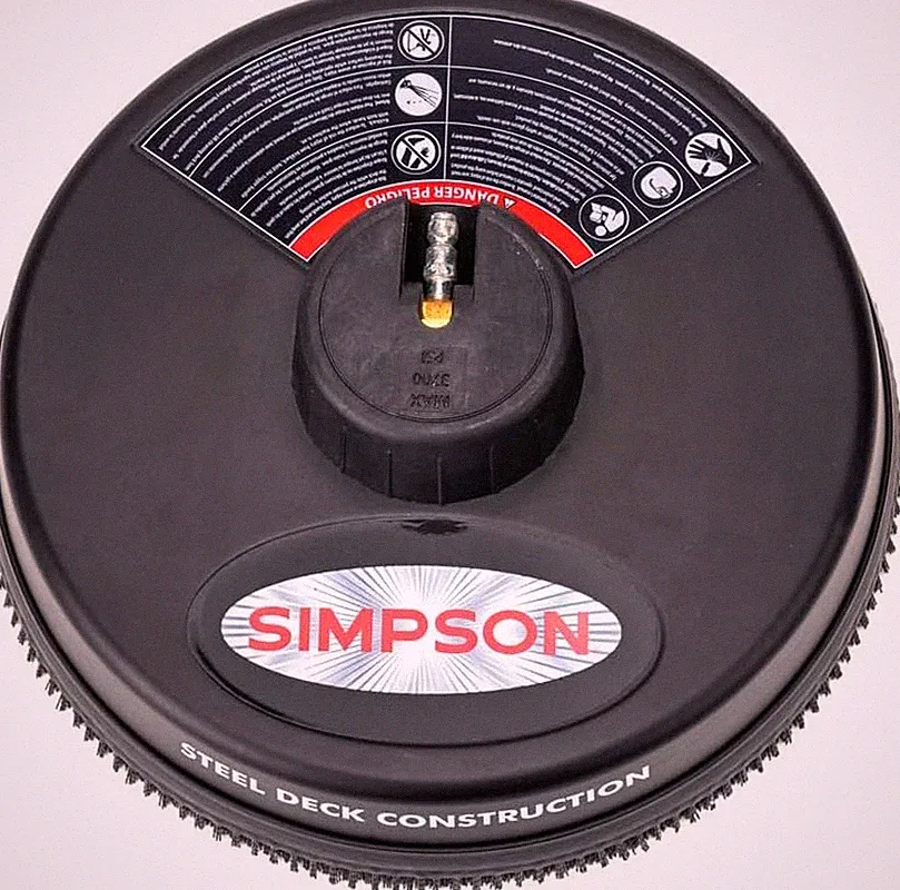 Simpson Cleaning 80165 Universal 15" Steel Pressure Washer Surface Cleaner for C