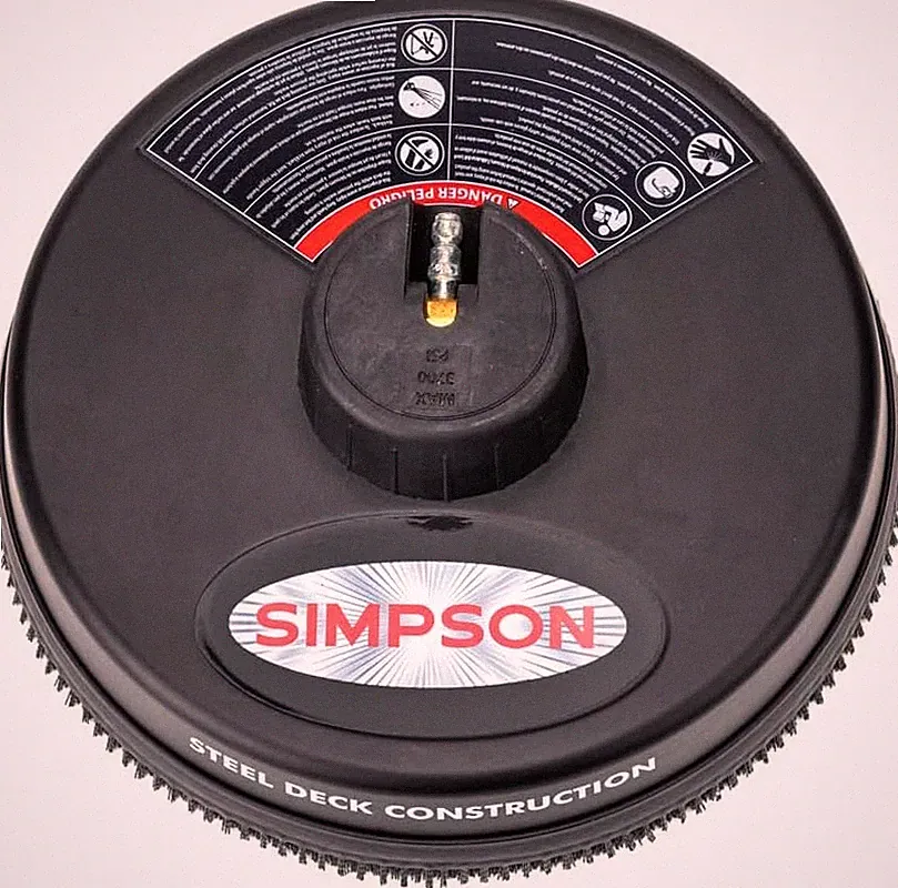 Simpson Cleaning 80165 Universal 15" Steel Pressure Washer Surface Cleaner for C