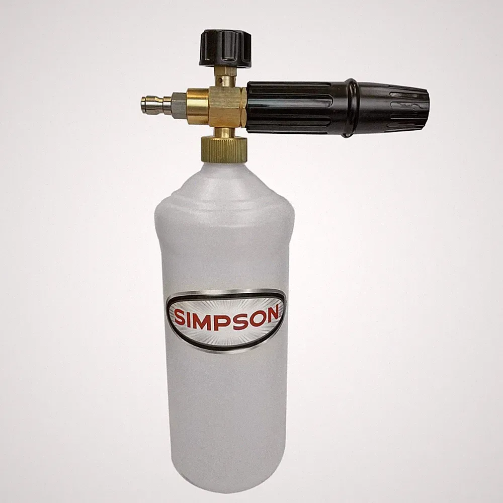 Simpson Cleaning 80271 Pressure Washer Foam Cannon 1/4 Inch Quick Connector 1