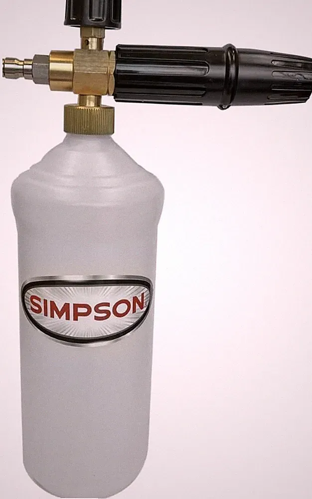Simpson Cleaning 80271 Pressure Washer Foam Cannon with 1/4 Inch Quick Connec...