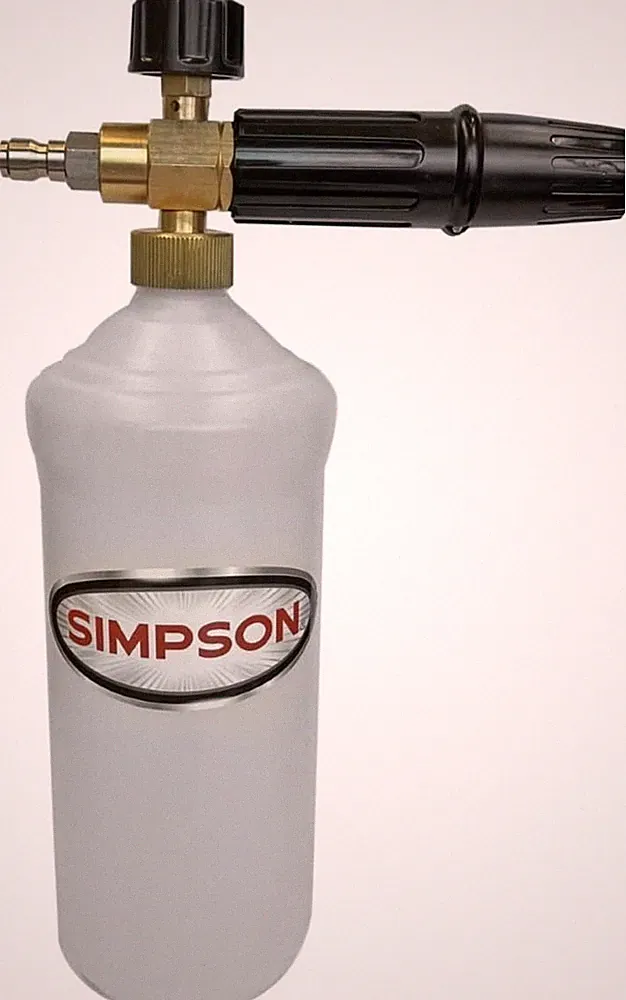 Simpson Cleaning 80271 Pressure Washer Foam Cannon with 1/4 Inch Quick Connec...