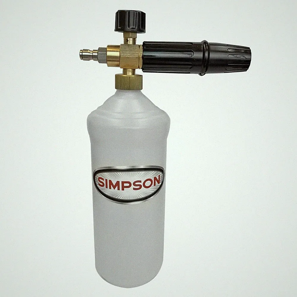 SIMPSON Foam Cannon for Pressure Washers Adjustable Spray Foam Cleaner 1 Liter