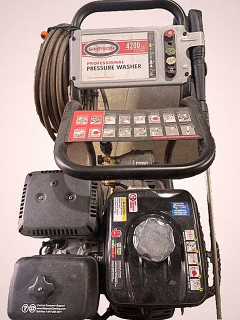 SIMPSON PS4240H 60456 PowerShot 4200 PSI 4.0 GPM Gas Pressure Washer Honda GX390