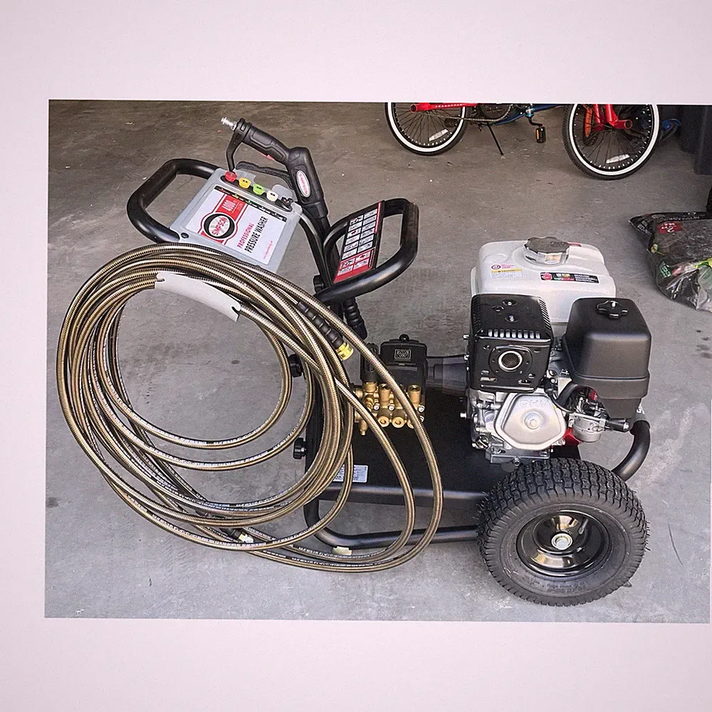 Simpson PS60869 4000 PSI 3.5 GPM Gas Pressure Washer, 51-75 ft Hose