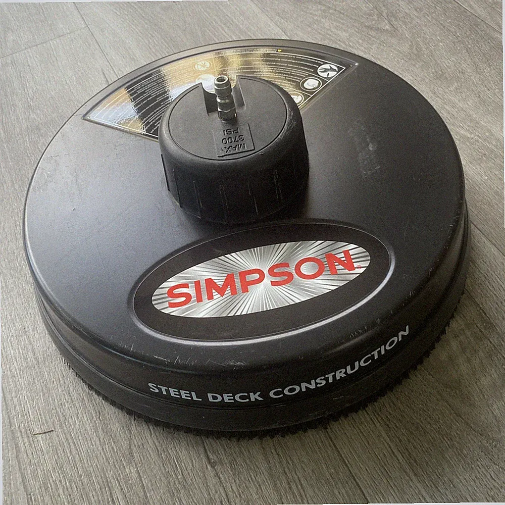 Simpson Universal 15" Surface Cleaner Cold Water Pressure Washer, Up to 3700 PSI
