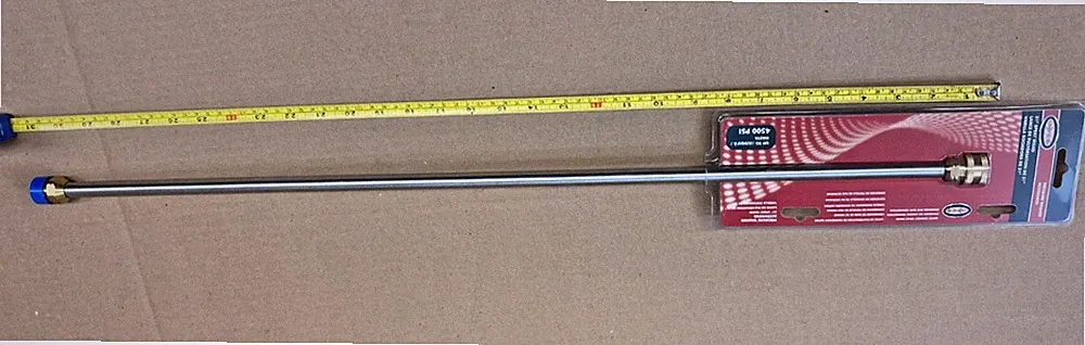 SIMPSON Universal 31 in. Pressure Washer Extension Spray Wand 4500 PSI