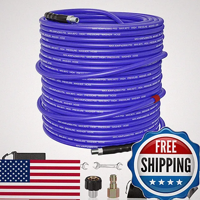 Sitimimil Sewer Jetter Kit For Pressure Washer 200Ft 5800Psi Sewer Jetter Hose