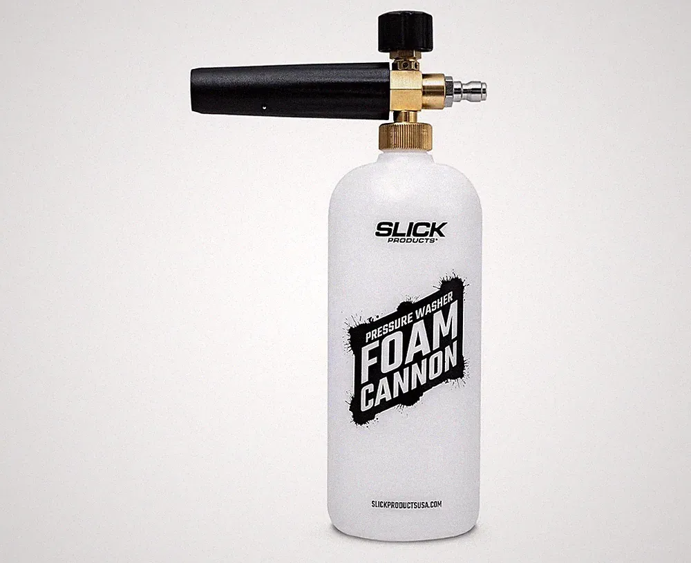 Slick Products Pressure Washer Foam Cannon High Foaming Car Wash Soap