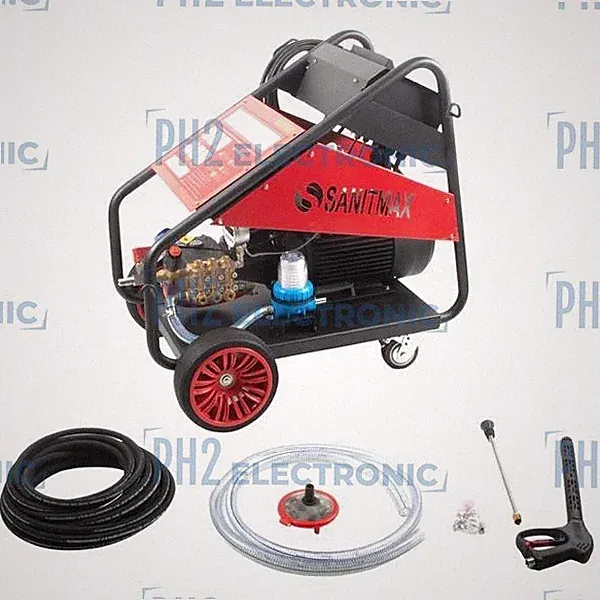 SM5000 Industrial Electric Pressure Washer –5000 PSI, 5.5 GPM, 20HP 460V 3-Phase