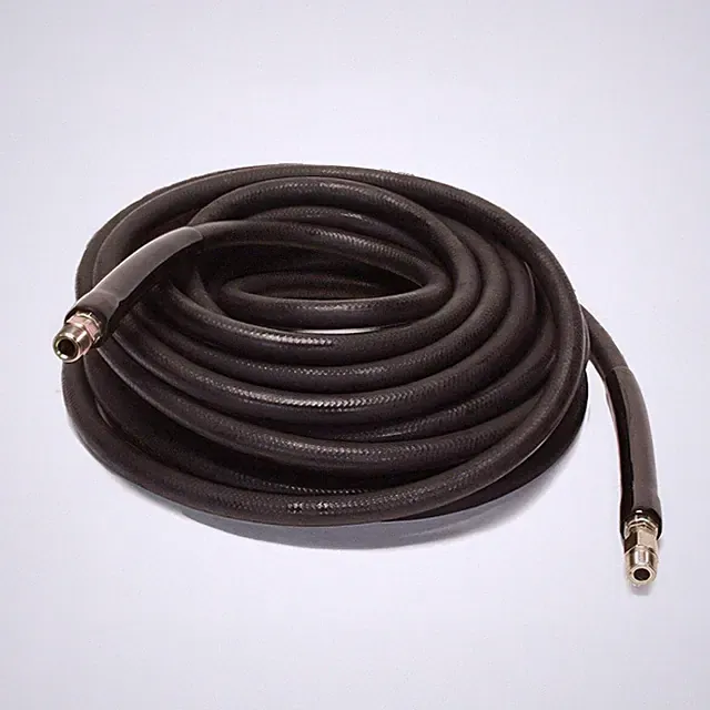 Smooth Gray Non-Marking Pressure Washer Hose, 100 ft. x 3/8", 1-Wire