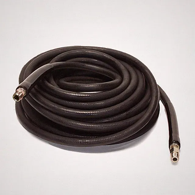 Smooth Gray Non-Marking Pressure Washer Hose, 50 ft. x 3/8", 1-Wire