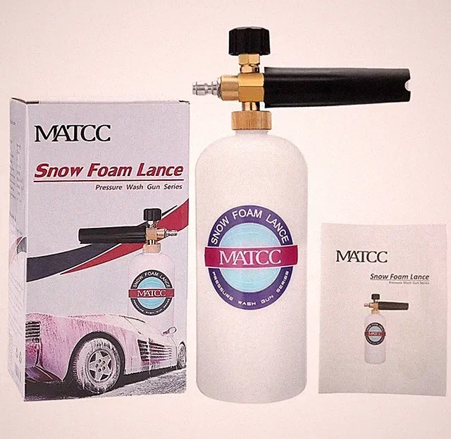 Snow Foam Cannon II with 1/4" Quick Connector Bottle(0.22gal)