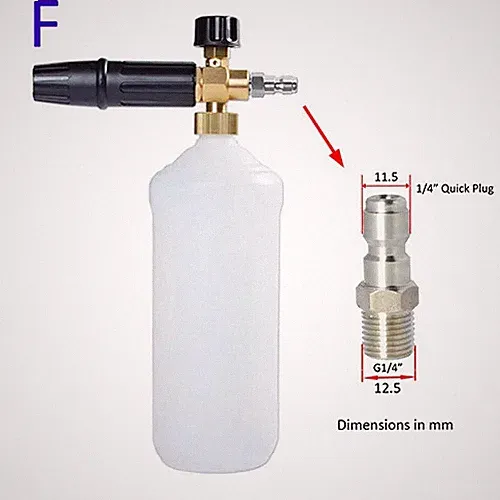 Soap Foamer Snow Foam Lance Foam Cannon Foam Gun Nozzle Car Clean Foam Wash foam