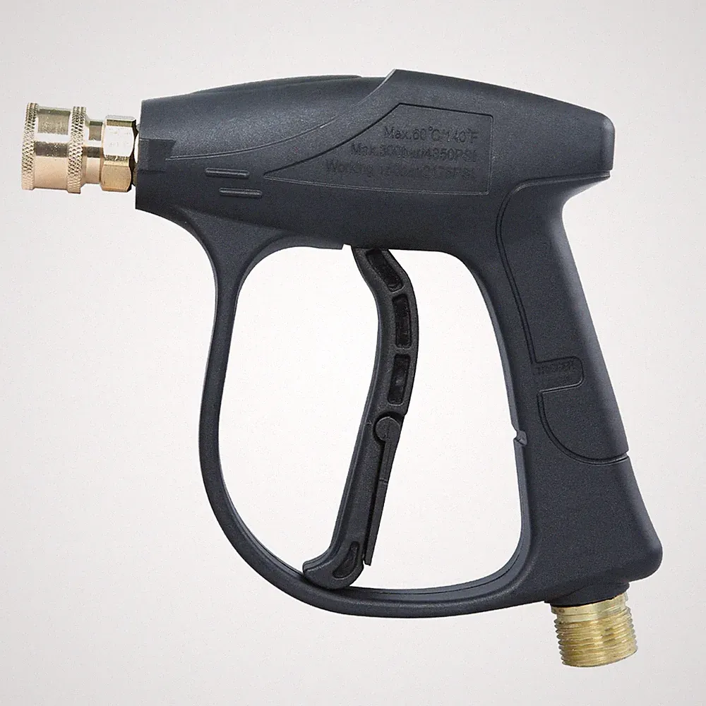 Sooprinse High Pressure Washer Gun 3000 PSI Max, Power Dark Black