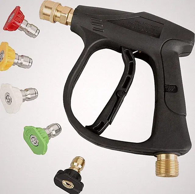 Sooprinse High Pressure Washer Gun,3000 PSI Max with 5 Color Quick Connect Nozzl