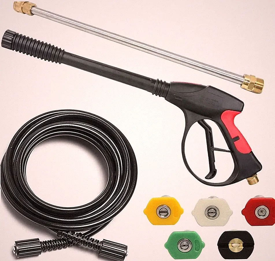 SPRAY GUN, 1 x WAND & HOSE KIT (M22) fits Troy Bilt & Generac Pressure Washers