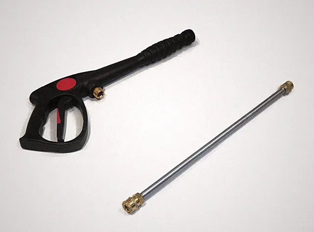 Spray Gun & 18" Wand with Quick Connect for MTM Hydro 28.0022, Generac 193482GS
