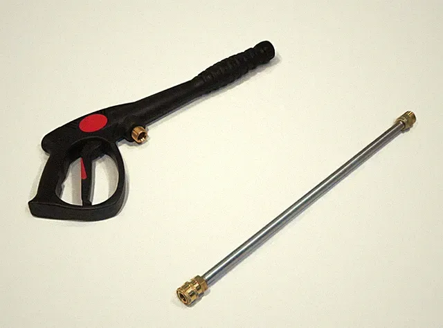 Spray Gun & 18" Wand with Quick Connect for MTM Hydro 28.0022, Generac 193482GS
