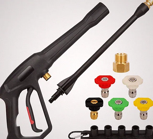 Spray Gun Kit 5 Nozzle Tips for Karcher Ryobi Powerstroke 2000 PSI MAX