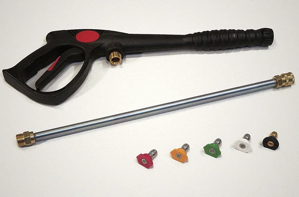 Spray Gun, Wand & Tips Kit for Honda, Excell, Blackmax GC160 Pressure Washers