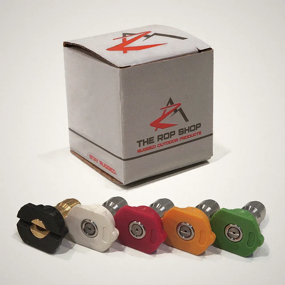 Spray Tip Nozzle Set for many Briggs & Stratton Pressure Washer with 1/4" QC