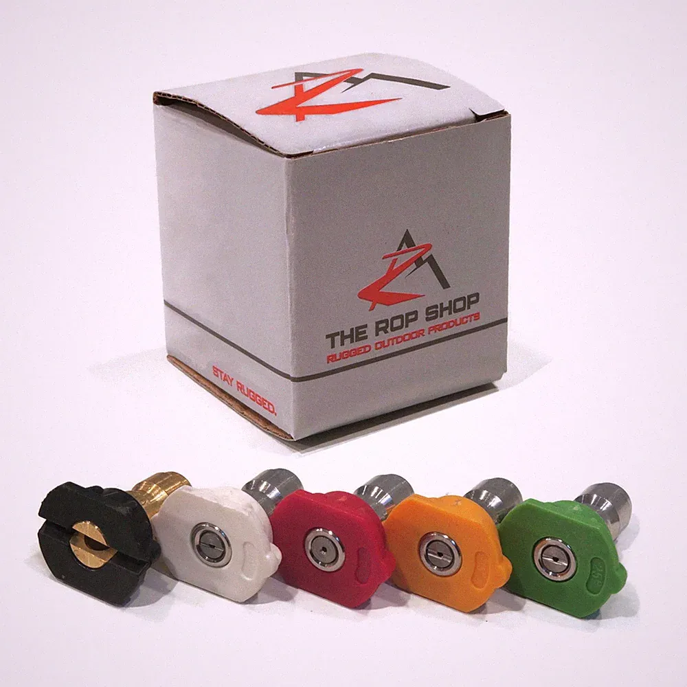 Spray Tip Nozzle Set for many Briggs & Stratton Pressure Washer with 1/4" QC