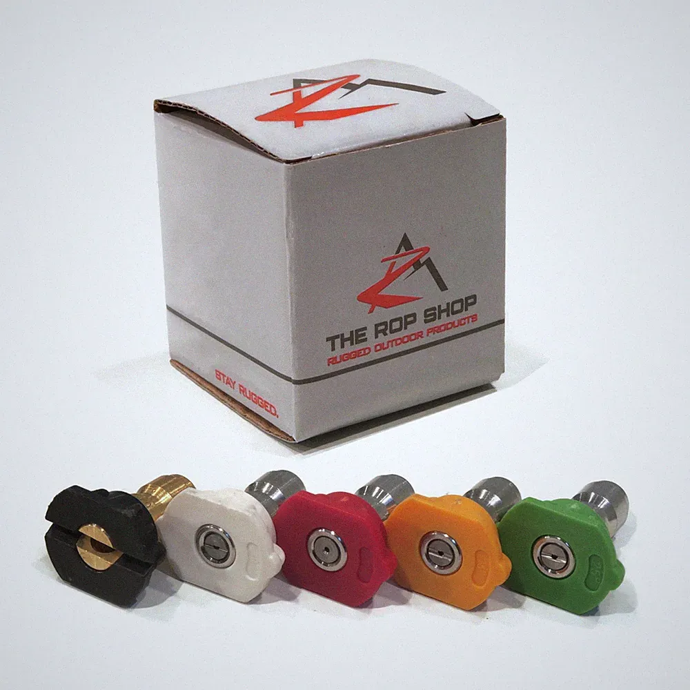Spray Tip Nozzle Set for many Himore, Homelite Pressure Washers with 1/4" QC