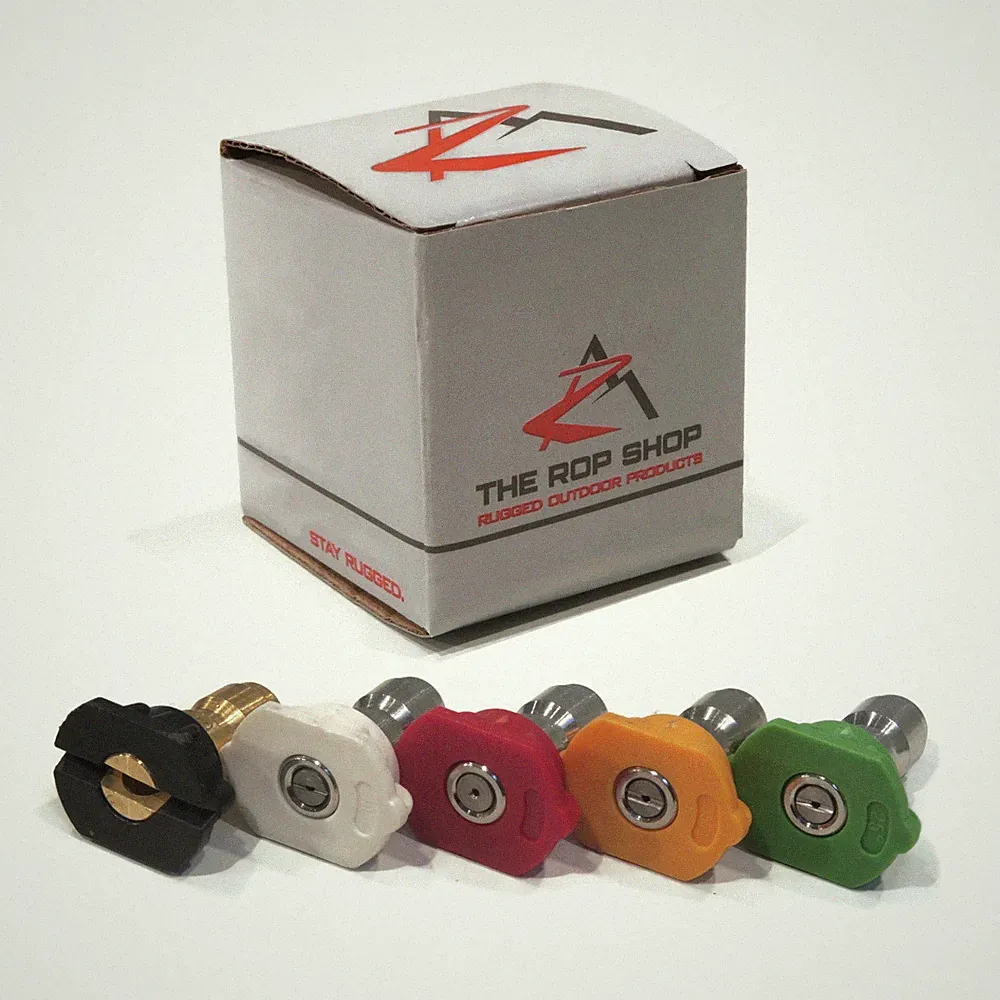 Spray Tip Nozzle Set for many Himore, Homelite Pressure Washers with 1/4" QC