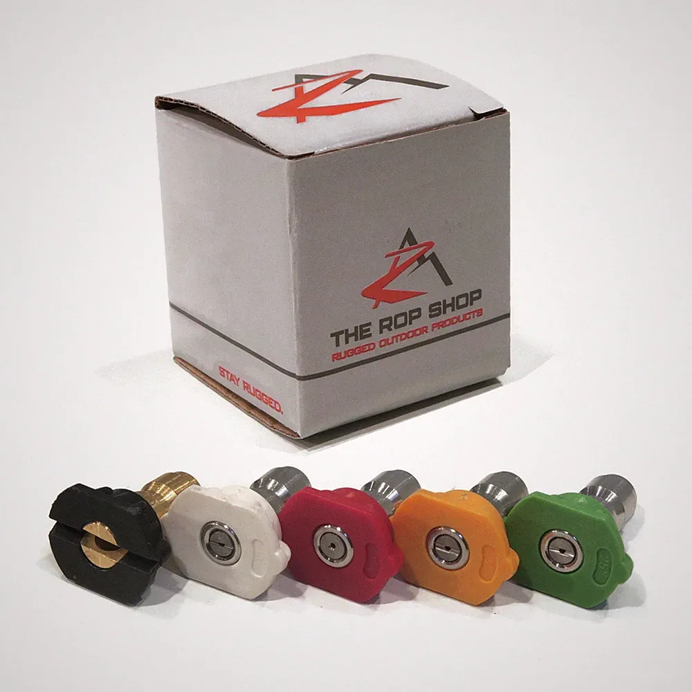 Spray Tip Nozzle Set for many Honda, Karcher Pressure Washers with 1/4" QC