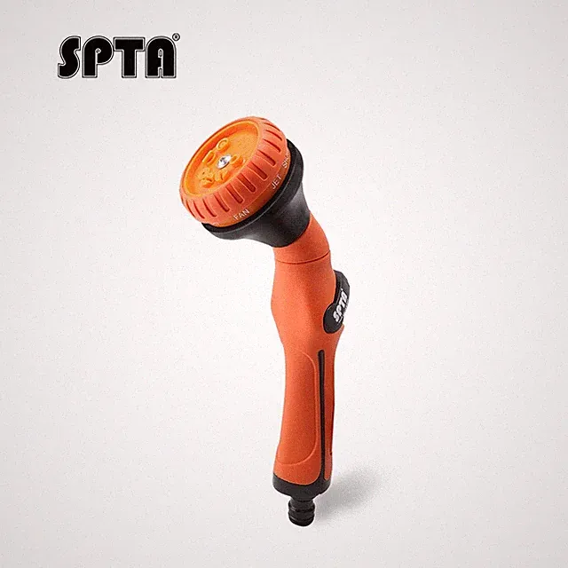 SPTA Garden Water Hose Nozzle High Pressure Sprayer for Watering Lawn Car Wash