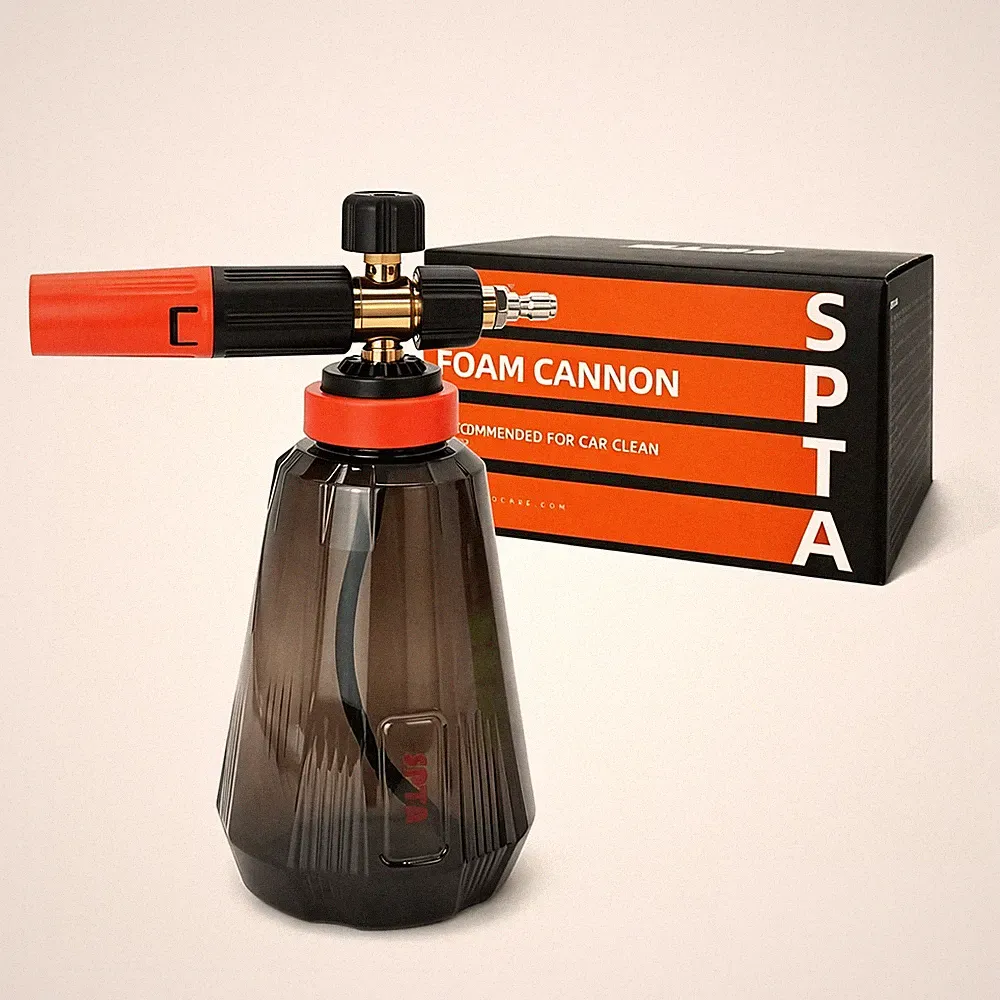 SPTA Snow Foam Cannon for Pressure Washer 1/4" Quick Connect 34oz Bottle
