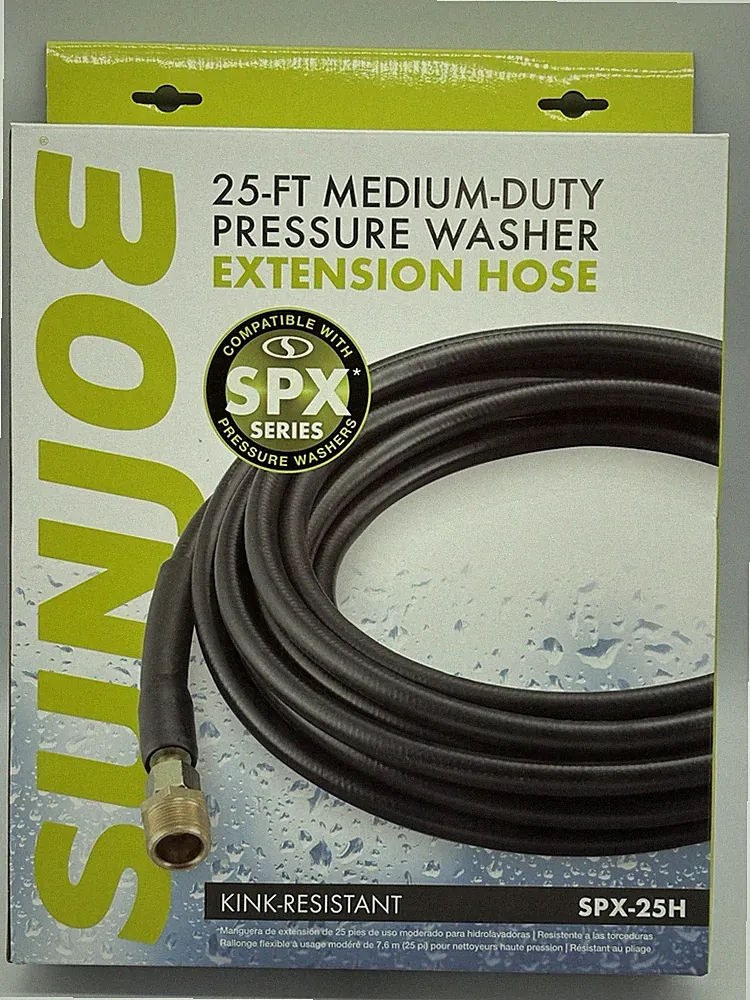 SPX-25H Sun Joe 25-FT Medium Duty Pressure Washer EXTENSION HOSE for SPX Series