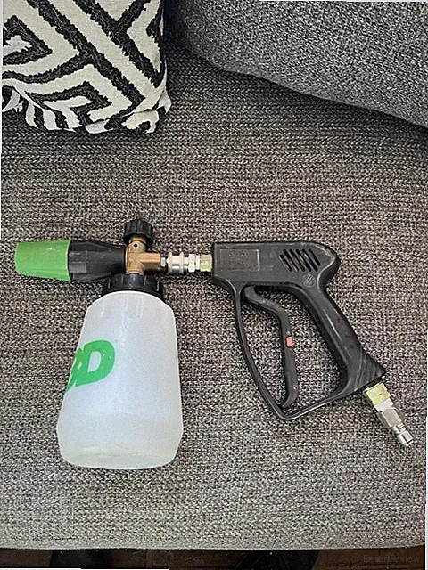 ST-1500 Pressure Washer Spray Gun with Foam Cannon, Green/Black
