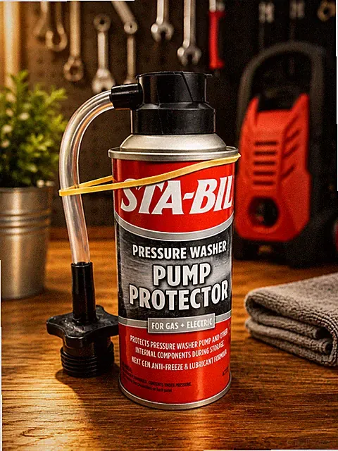 STA-BIL Pressure Waher Pump Protector for Gas + Electric Washer Parts