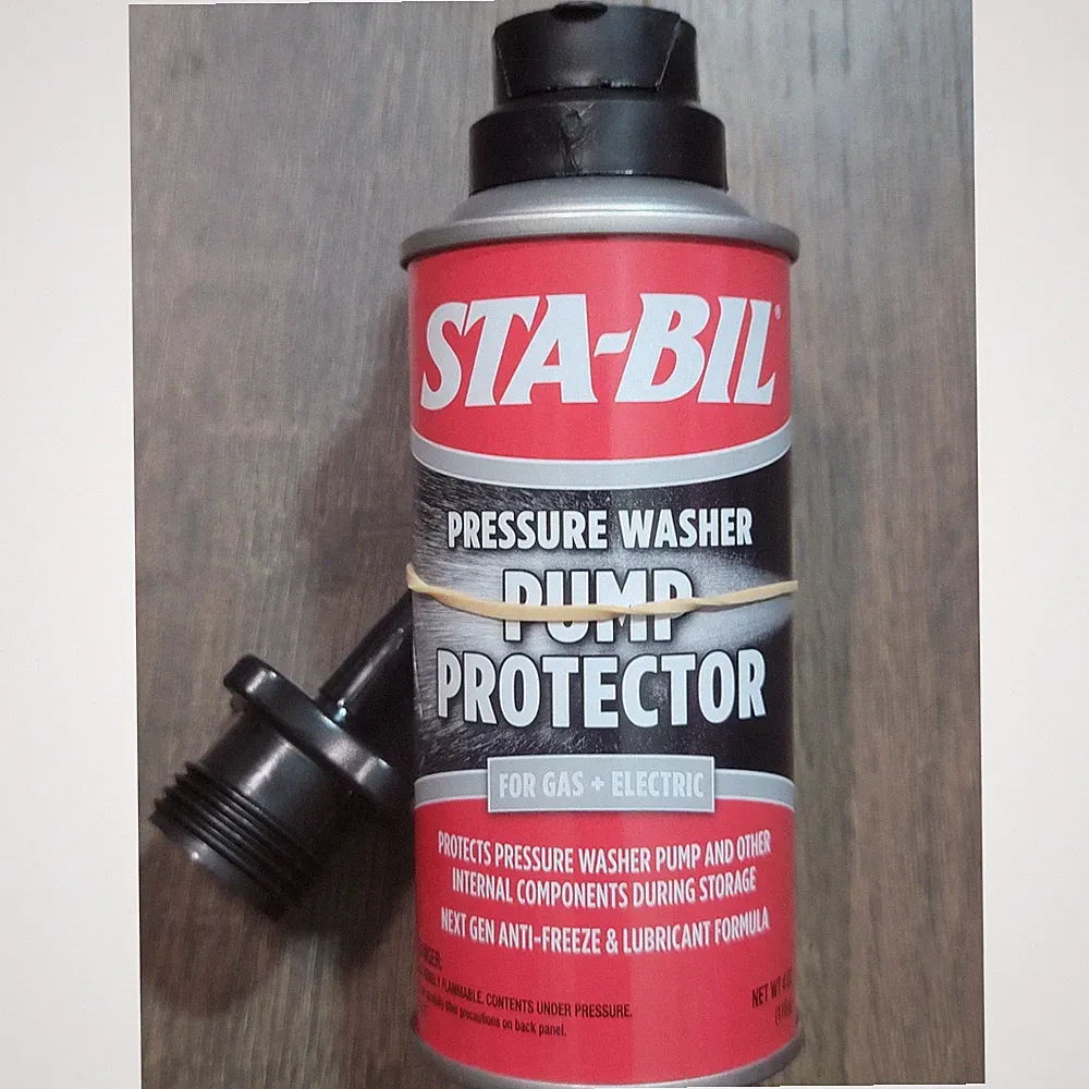 STA-BIL Pressure Washer Pump Protector For Gas/Electric/Water Pumps NextGen 4oz