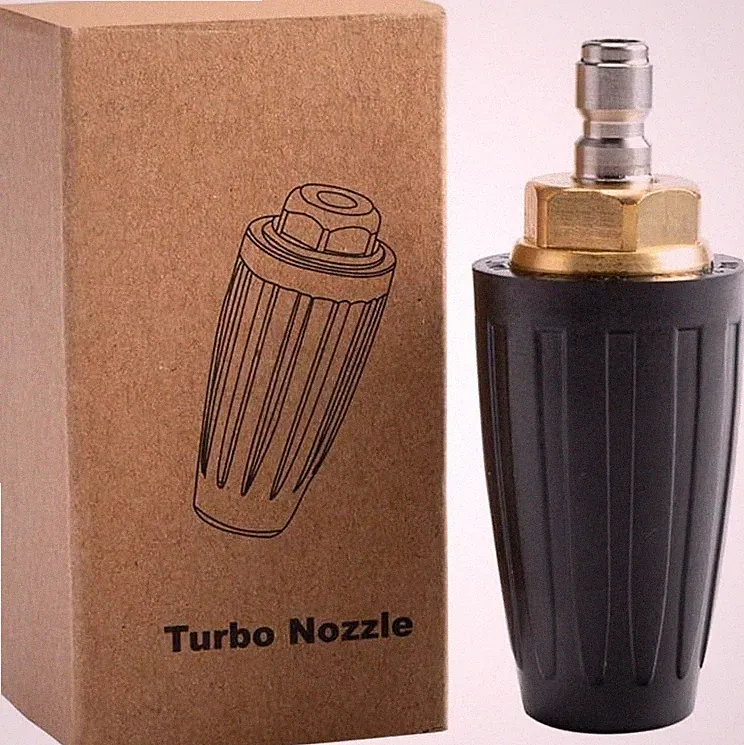 Stainless Steel Turbo Nozzle for Pressure Washers - 1/4'' Quick Connect, 4.0 GPM