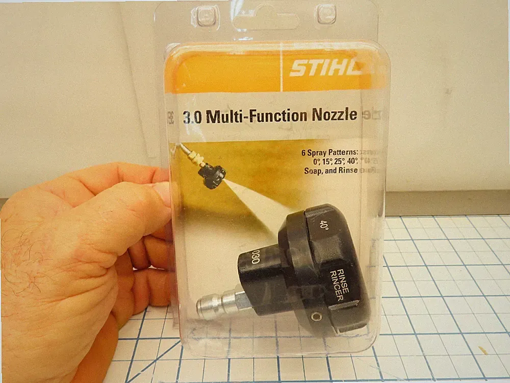 Stihl 4900-502-1022 3.0 Multi Function Pressure Washer Nozzle OEM