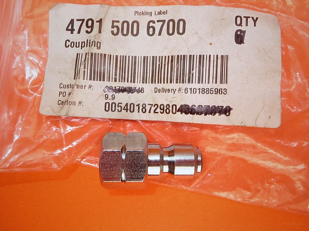 Stihl Pressure Washer Hose 1/2" Male Coupling, 4791-500-6700 Genuine Stihl