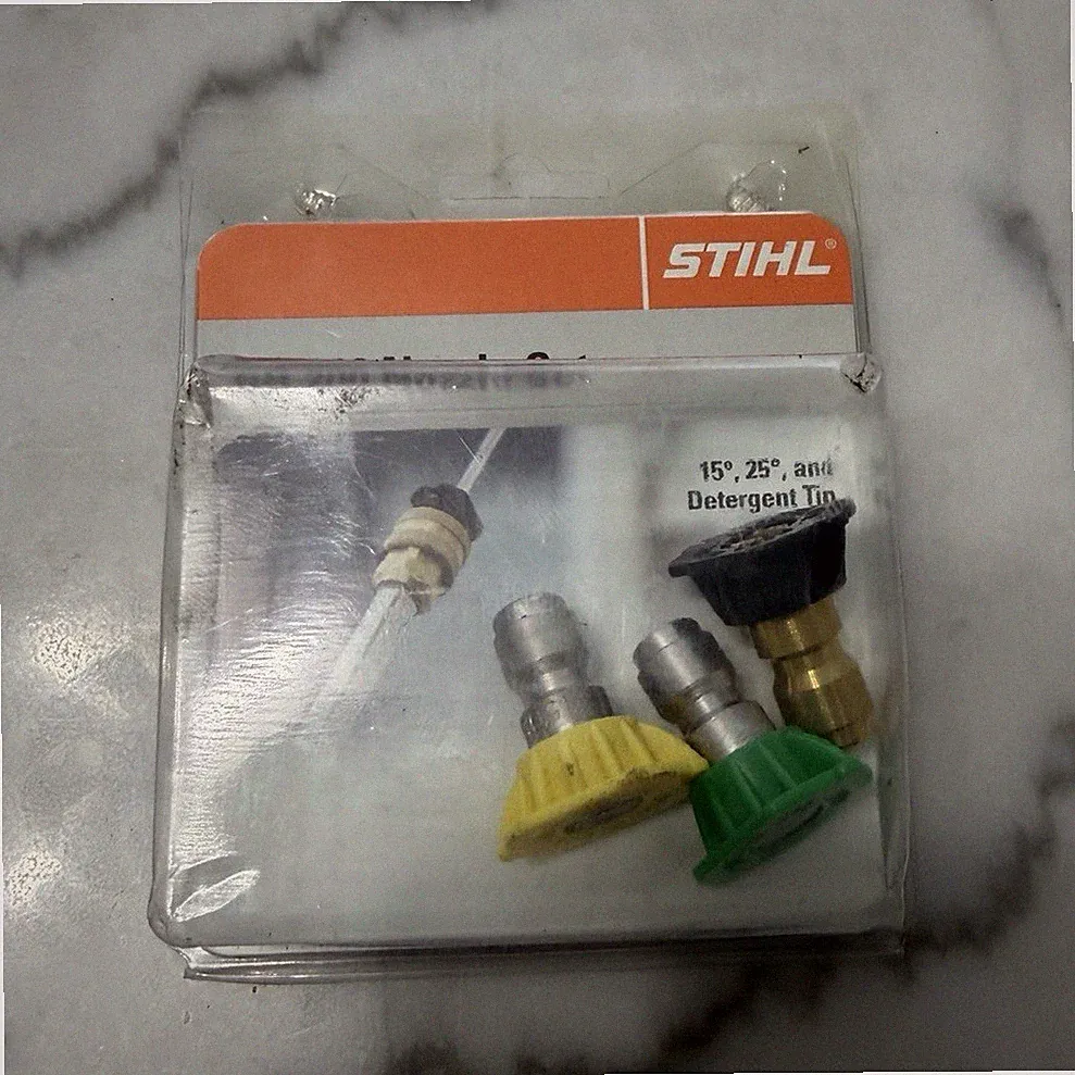 STIHL RB 200 Nozzle Set 2.7 Orifice Nozzle Tips 2500 PSI 4789 007 1000