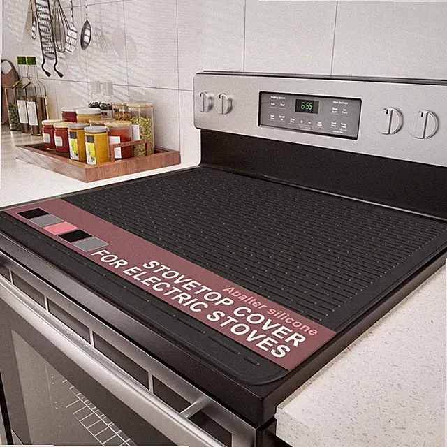 Stove Top Cover for Electric Stove - Food Grade Ceramic Stove top Cover