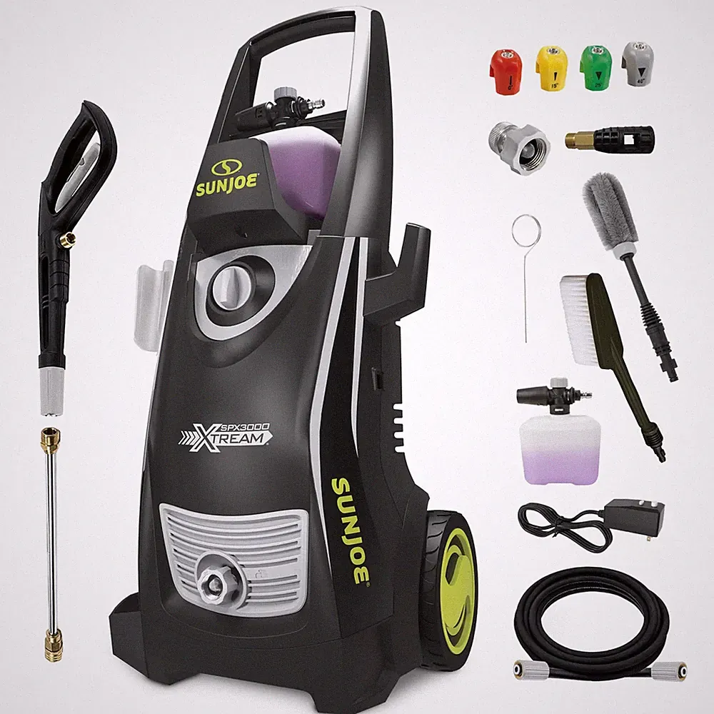 Sun Joe 2,500 PSI Pressure Washer w/4 Nozzles, & 35ft Power Cord (Used)