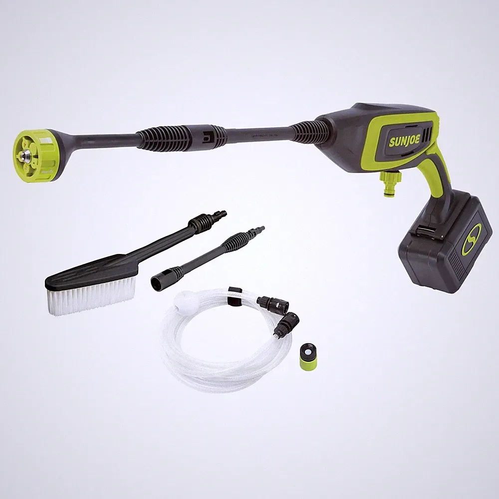 Sun Joe 24V Cordless Power Cleaner Portable Pressure Washer Nozzle, 24V-PP350-CT